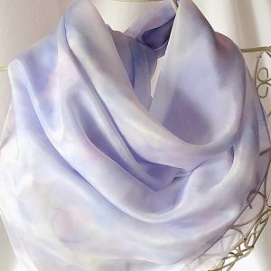 big square scarf pale blue