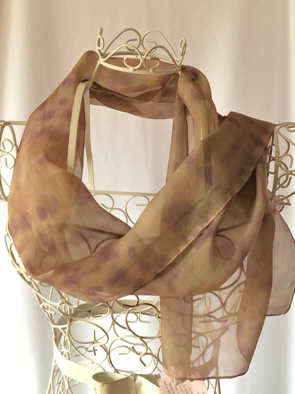 long brown scarf